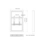 Multibrackets 1065 schermo per segnaletica (MB1065)