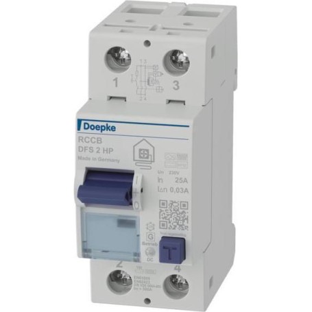 Doepke Doepke DFS2 025-2/0,03-HPFI-Schutzschalter 2p 25 A 0.03 09124505 (09124505)