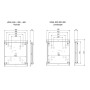 Multibrackets 7802 Supporto per display espositivi 2,41 m (95") Nero (MB7802)