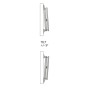 Multibrackets 7802 Supporto per display espositivi 2,41 m (95") Nero (MB7802)