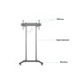 Multibrackets 6751 Supporto per display espositivi 2,29 m (90") Nero (MB7651)