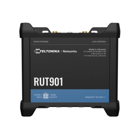 Teltonika RUT901 dispositivo di rete cellulare Router di rete cellulare (RUT901200000)