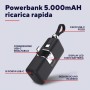 PACTO 5000 PD POCKET POWERBANK BLK (26104)