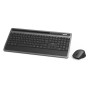 Hama KMW-600 Plus tastiera Mouse incluso Ufficio RF senza fili + Bluetooth QWERTZ Tedesco Antracite, Nero (00182686)