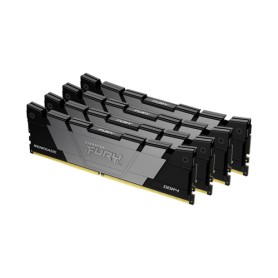 Kingston Technology FURY 128GB 3200MT/s DDR4 CL16 DIMM (Kit da 4) Renegade Black (KF432C16RB2K4/128)