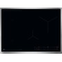 AEG OIO74B00UB Piano cottura a induzione, vetro nero, 70 cm, Flex, serie 6000, telaio ultrapiatto acciaio inox
