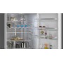 Siemens KG49NVXCG frigorifero con congelatore Libera installazione 440 L Nero, Acciaio