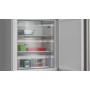 Siemens iQ300 KG49NVICG frigorifero con congelatore Libera installazione 440 L Acciaio inox