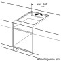 Bosch PVQ61CHB1E piano cottura Nero Da incasso 59.2 cm Piano cottura a induzione 4 Fornello(i)