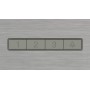 Bosch DWB93BC30 cappa aspirante Cappa aspirante a parete Acciaio inox 400 m³/h