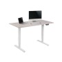 Equip Telaio elettrico ERGO per scrivania, doppio motore, bianco (650804)