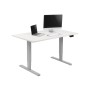Equip Telaio elettrico ERGO per scrivania, doppio motore, grigio (650803)
