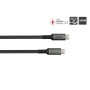 Alcasa 2240-CCT030A cavo USB USB 2.0 3 m USB C 0,48 Gbit/s 240 W Grafite
