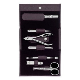 Zwilling CLASSIC INOX Druckknopf -Etui, Rindleder, lila, 7-tlg. (97646-008)