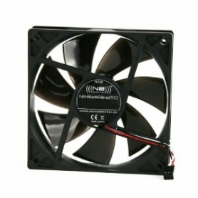 Noiseblocker BlackSilentPro PK2 Case per computer Ventilatore 14 cm Nero (ITR-PK-2)