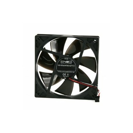 Noiseblocker BlackSilentPro PK2 Case per computer Ventilatore 14 cm Nero (ITR-PK-2)