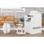 Unold 48960 2in1-Slush und Softeismaschine Sofia Gelatiera compressore 150 W Crema