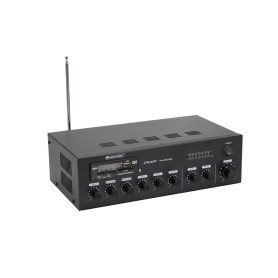 Omnitronic 80709605 amplificatore audio Resa/fase Nero