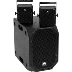 Omnitronic BOB Basic Set 2.1 Aktives PA-Lautsprecher-Set Bluetooth, Integriertes Mischpult (BOB Basic Set SW)