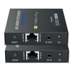 Techly IDATA EXT-565 moltiplicatore AV Trasmettitore e ricevitore AV Nero (IDATA-EXT-565)