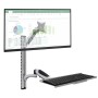 Techly ICA-PLW 02 Supporti a parete per TV 68,6 cm (27") Argento (ICA-PLW-02)