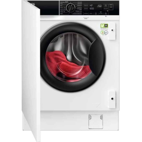 AEG LR8WI7480 Lavatrice completamente integrata da incasso, PowerCare®, serie 8000