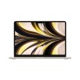 Apple MacBook Air 13-inch : M2 chip with 8-core CPU and 8-core GPU, 256GB - Starlight (MLY13T/A)