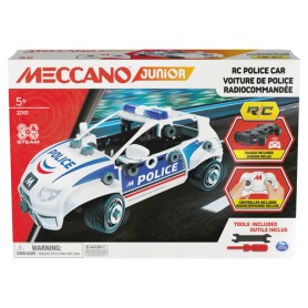 Meccano JUNIOR, Radiocomando della Polizia, Costruzioni per bambini, 73 pezzi in plastica, Giocattoli per bambini dai  (6064177)