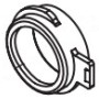 KYOCERA FRONT BUSH HEAT ROLLER (302C920152)