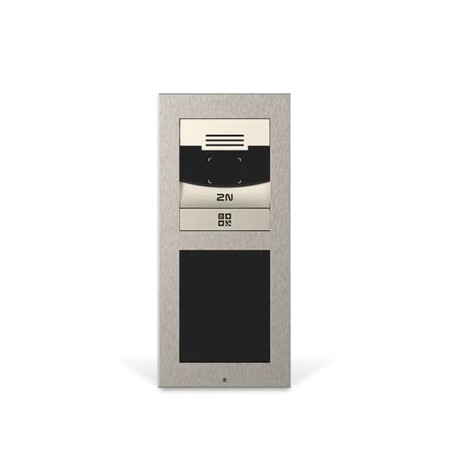 2N Access Unit QR Lettore di base per il controllo degli accessi Nero, Argento (916201)