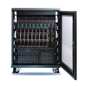 Supermicro OfficeBlade Rack Cabinet 14U Rack indipendenti Nero (CSE-RACK14U)