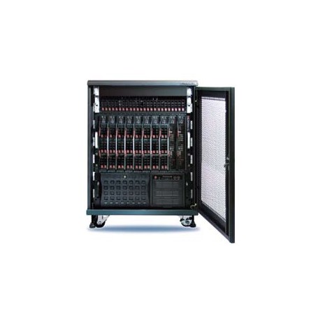 Supermicro OfficeBlade Rack Cabinet 14U Rack indipendenti Nero (CSE-RACK14U)