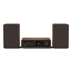 Pure Micro HiFi Classic Stereo Microsistema audio per la casa 50 W Nero, Noce (252808)