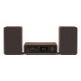 Pure Micro HiFi Classic Stereo Microsistema audio per la casa 50 W Nero, Noce (252808)