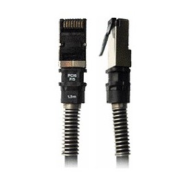 PatchSee PCI6 FTP 1.5m cavo di rete Nero 1,5 m Cat6a (PCI6-F/5)