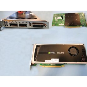 HP Quadro FX 4000 NVIDIA Quadro 4000 2 GB GDDR5 (616076-001)