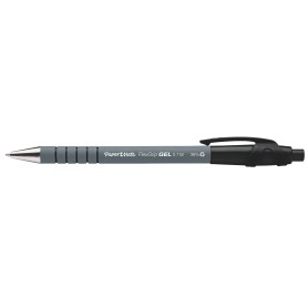 Papermate FlexGrip Gel Medio Penna in gel retrattile Nero 12 pz (2108217)