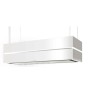 Berbel Skyline Edge Sound BIH135 SKE-S cappa aspirante con sistema audio integrato di alta gamma, bianco (1050177)