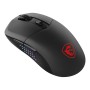 MSI VERSA 300 ELITE WIRELESS mouse Gaming Mano destra RF Wireless + Bluetooth + USB Type-C Ottico 26000 DPI (4711377245951)
