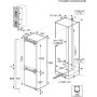 AEG EK9B18C serie 9000 MultiChill 0° / Frigorifero-congelatore da incasso / Connettività WiFi / 1780 mm / 245 L