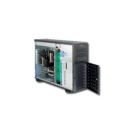 Supermicro SuperServer 7046T-3R Intel® 5520 Socket B (LGA 1366) Armadio (4U) Nero (SYS-7046T-3R)