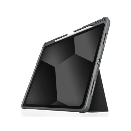 STM Dux Plus 33 cm (13") Custodia a libro Nero, Trasparente (STM-222-445LY-01)