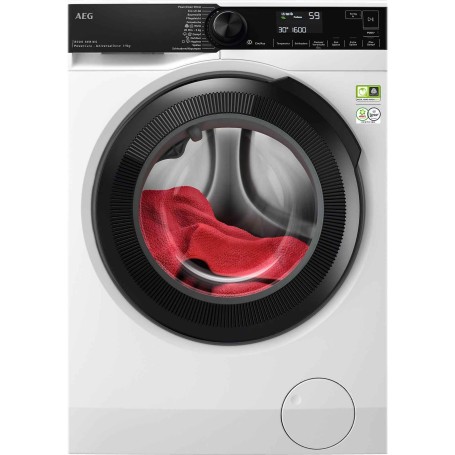 Lavatrice AEG LR8EA75690 8000 Powercare con presa universale (9 kg, 1550 giri/min, classe A, carica frontale)