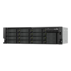 QNAP TS-H1655XEU-RP Server di archiviazione Armadio (3U) Intel Atom® C5125 8 GB DDR4 0 TB QuTS hero Nero, Grigio (TS-H1655XEU-RP-8G)