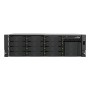 QNAP TS-H1655XEU-RP Server di archiviazione Armadio (3U) Intel Atom® C5125 8 GB DDR4 0 TB QuTS hero Nero, Grigio (TS-H1655XEU-RP-8G)