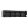 QNAP TS-H1655XEU-RP Server di archiviazione Armadio (3U) Intel Atom® C5125 8 GB DDR4 0 TB QuTS hero Nero, Grigio (TS-H1655XEU-RP-8G)