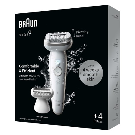 Braun Silk-épil 9 9-041 40 pinzette Argento