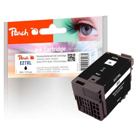Peach 319847 cartuccia d'inchiostro 1 pz Compatibile Nero (PI200-450)