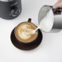 Severin SM 3586 montalatte Schiumatore per latte automatico Nero, Acciaio inossidabile (SM 3586) (SM3586)