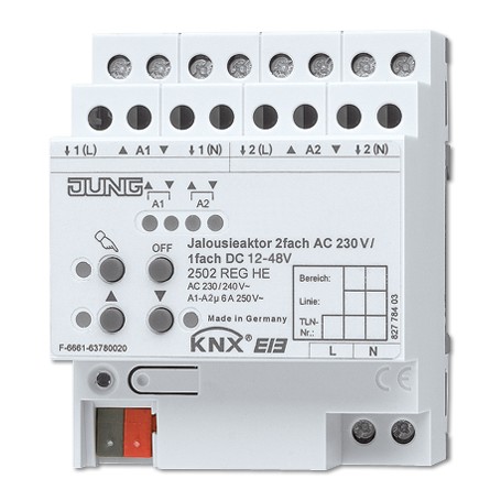 JUNG 2502 REGHE attuatore elettrico Bianco (2502REGHE)